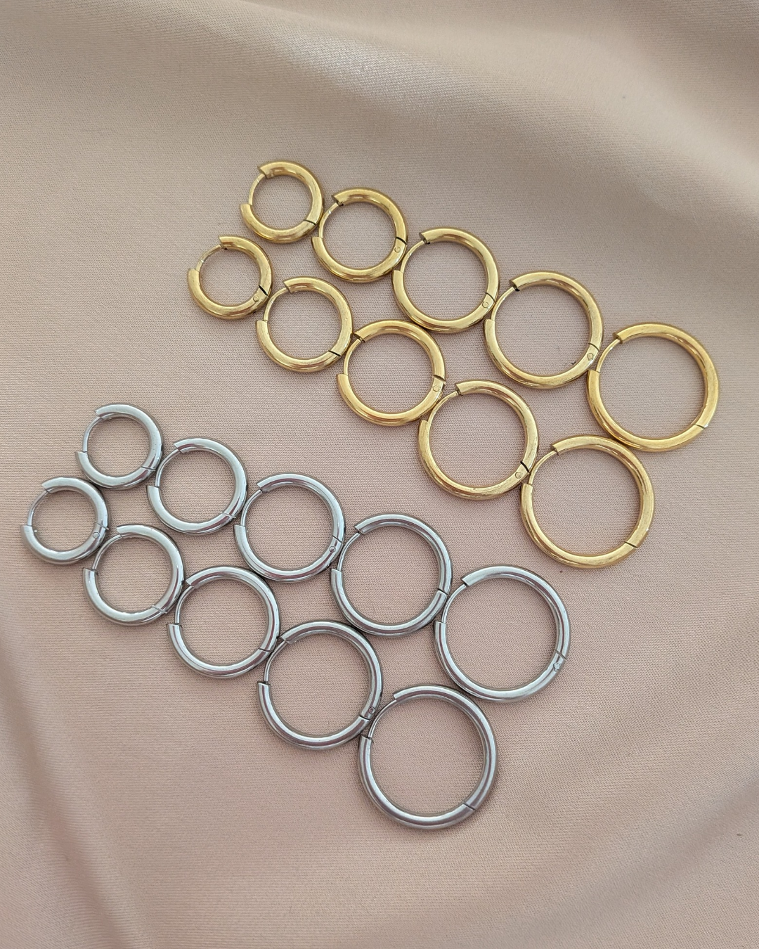 Charm Hoops - Cherries